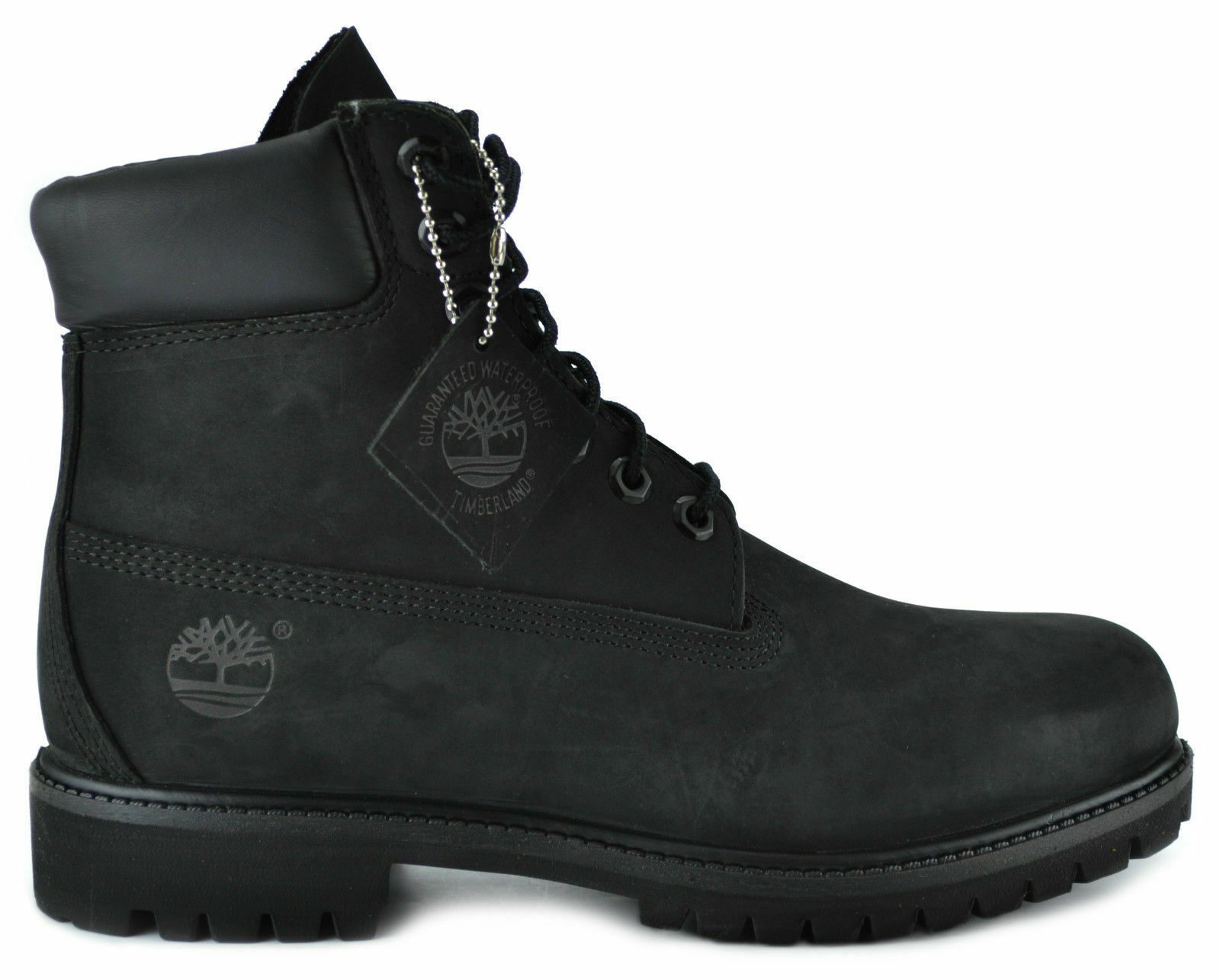 Giày Timberland Men's 6-Inch Wide Width Basic Waterproof Boots Black 10073M