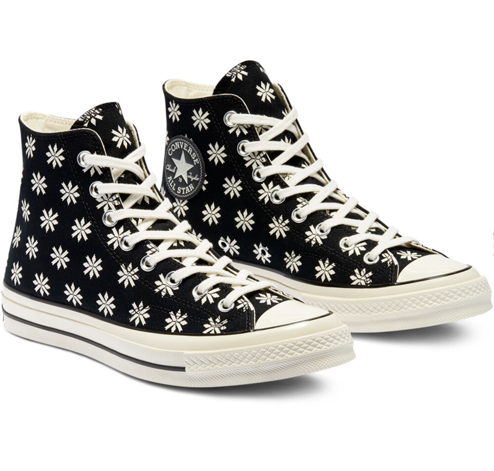 Giày Converse Chuck 70 High 'Holiday Sweater Black' 169534C - Ảnh 3