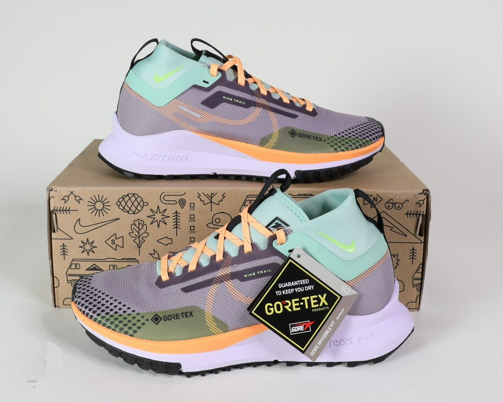 Giay Nike Wmns React Pegasus Trail 4 GORE-TEX 'Purple Smoke' DJ7929-500