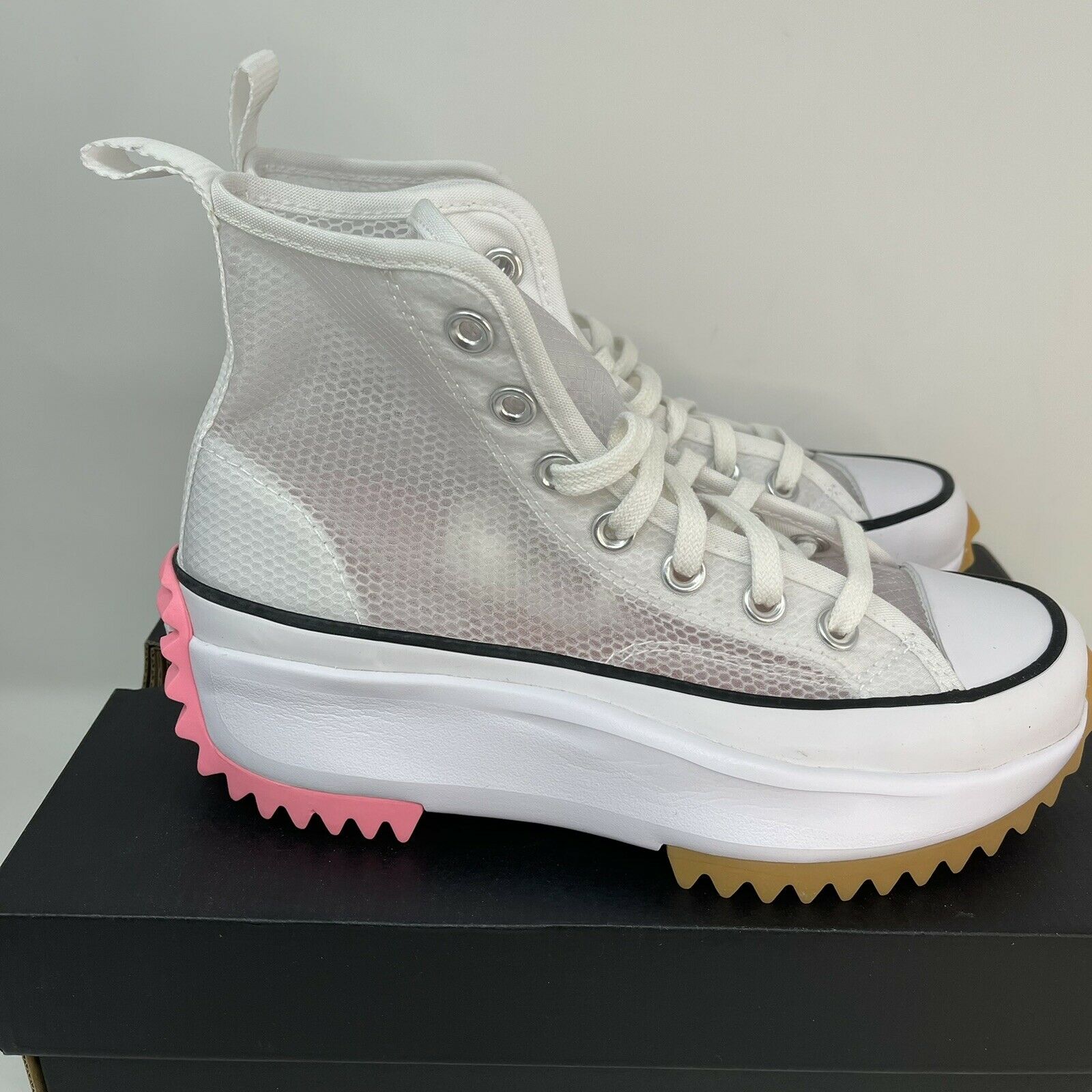 Giày Converse Run Star Hike High 'Concrete Heat White' 167851C - Ảnh 4