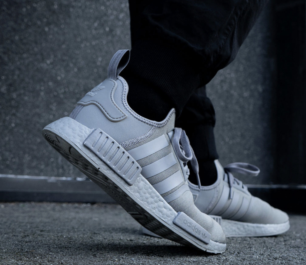 Giày Adidas NMD R1 Triple Grey FV9016 - Ảnh 5