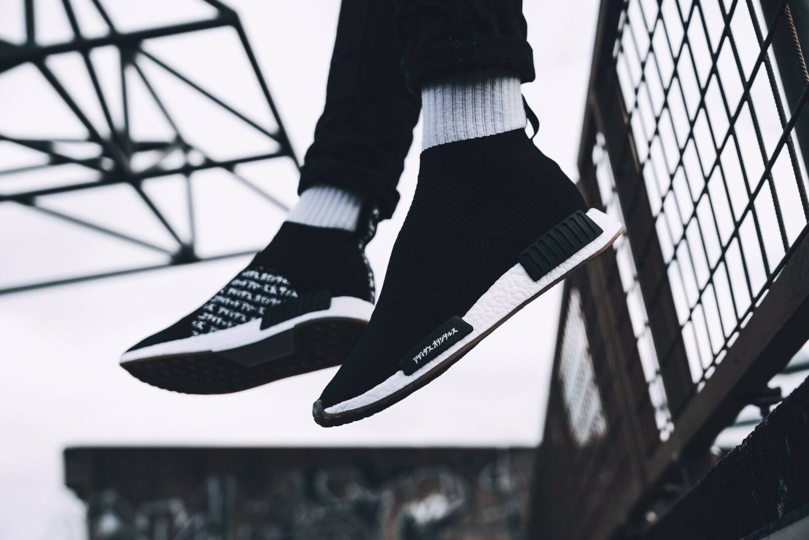 Giày Adidas United Arrows and Sons x NMD_CS1 PK 'Core Black' CG3604 - Ảnh 6