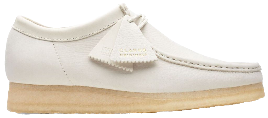 Giay Clarks Wallabee 'Off White Nubuck' 261-66299