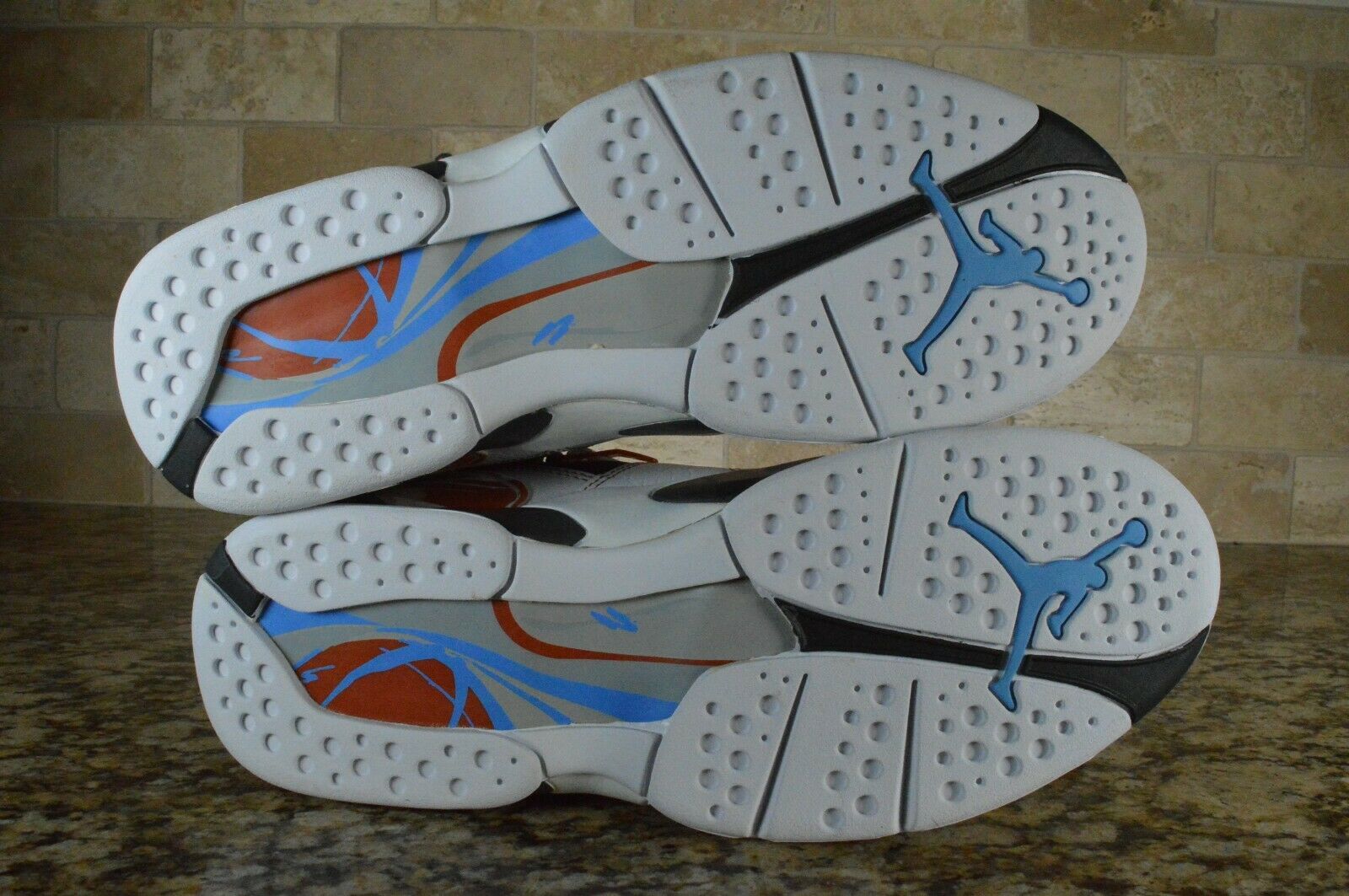 Giày Nike Air Jordan 8 Retro LS 'Black Toe' 317258-104 - Ảnh 5