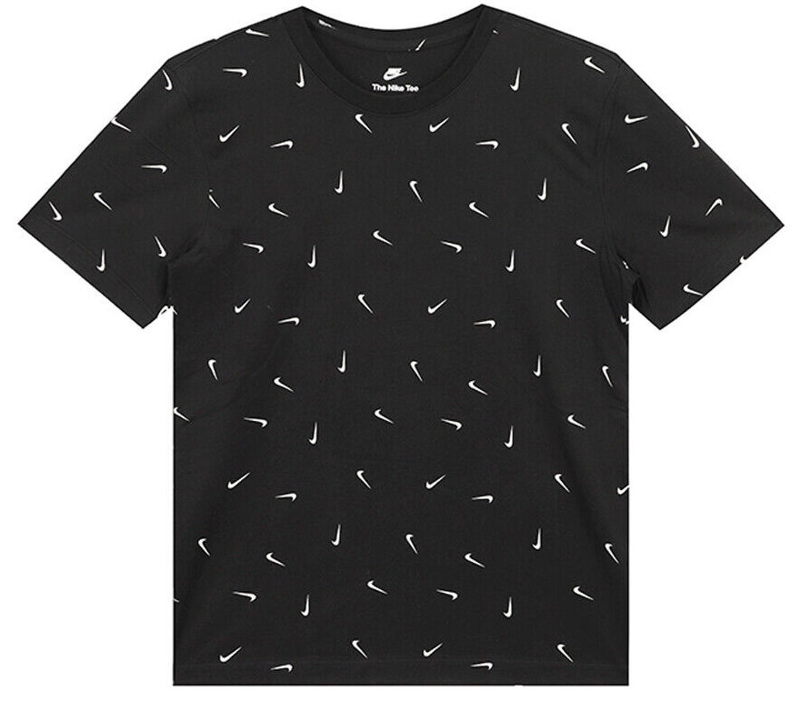 Ao Nike As Club Tee Aop 'Black' DR7910-010