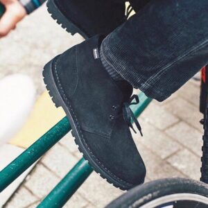 Giay Clarks Desert Rock 'Black Suede' 261-62705