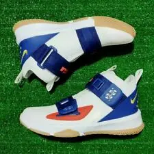 Alternative view of Giày Nike LeBron Soldier 13 LA GS ' White Coastal Blue' CU4133-124