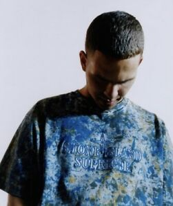 Alternative view of Áo Supreme Stone Island Embroidered Logo SS Top Dark Blue SUP-STIELSTDKBL