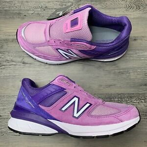Alternative view of Giày New Balance Wmns 990v5 Made in USA 'Prism Purple Pink' W990NX5