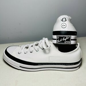 Giày Converse Fragment Design x Moncler x Chuck 70 Low 'White' 169070C - Ảnh 5