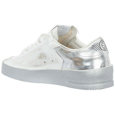 Giày Golden Goose Stardan 'White Silver' GWF00128 F002187 80185 - Ảnh 2