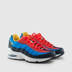 Alternative view of Giày Nike Air Max 95 Now GS Crimson Blue AV2289-600