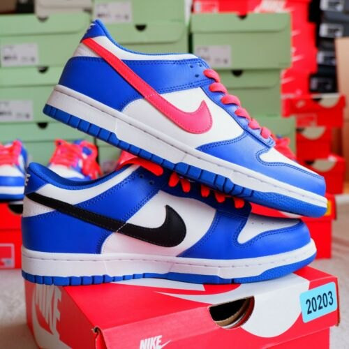Giày Nike Dunk Low GS 'Game Royal Crimson' CW1590-104 - Ảnh 4