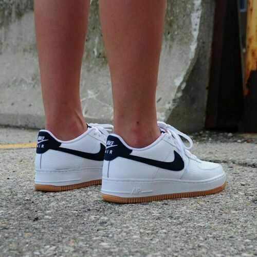 Giày Nike Air Force 1 Low GS 'White Obsidian' CI1759-100 - Ảnh 4