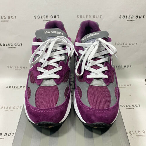 Giày New Balance 992 Made In USA 'Maroon' M992BA - Ảnh 8