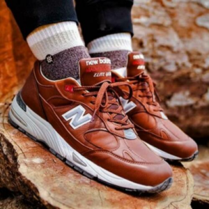 Alternative view of Giày New Balance 991 Made In England 'Elite Gent Pack Burnt Orange' M991GNB