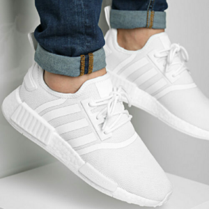 Giay Adidas NMD R1 Primeblue 'Triple White' GZ9259