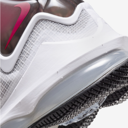 Giày Nike LeBron 19 Para Hombre 'White Red' CZ0203-101 - Ảnh 7