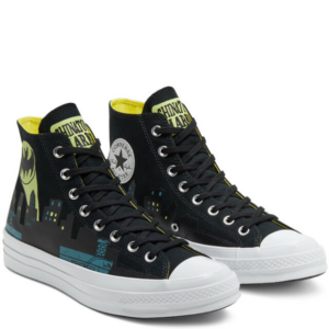 Alternative view of Giày Converse DC Comics x Chuck 70 High 'Gotham City' 167511C