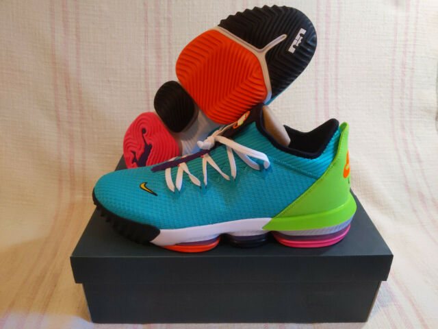 Giày Nike LeBron 16 Low EP 'Hyper Jade' CI2669-301 - Ảnh 7