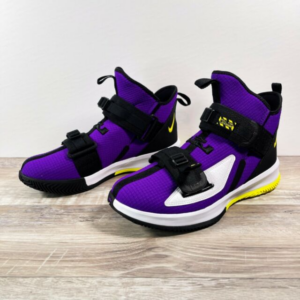 Alternative view of Giày Nike LeBron Soldier 13 SFG 'Lakers' AR4225-500