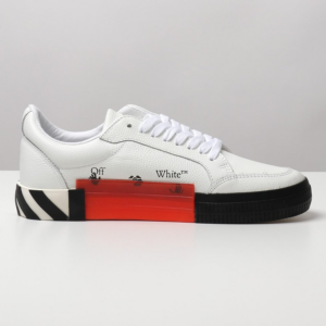 Alternative view of Giày Off-White Vulc Low 'White Black' OMIA085E20LEA001-0110