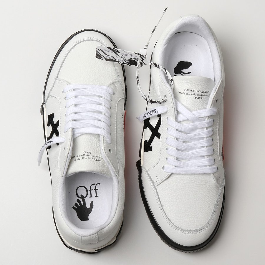 Giày Off-White Vulc Low 'White Black' OMIA085E20LEA001-0110 - Ảnh 5