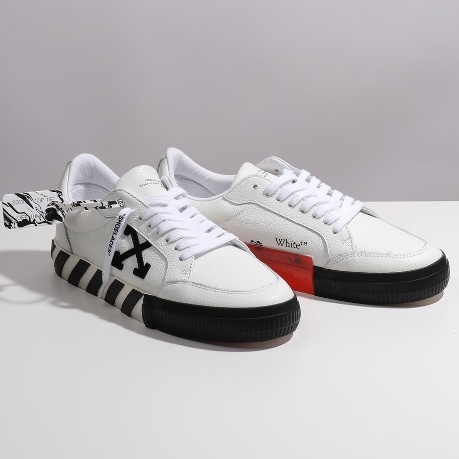 Giày Off-White Vulc Low 'White Black' OMIA085E20LEA001-0110 - Ảnh 4