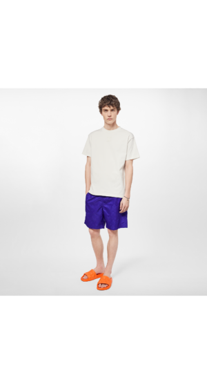 Alternative view of Dép Louis Vuitton Waterfront Mules 'Orange' 1AA5NN