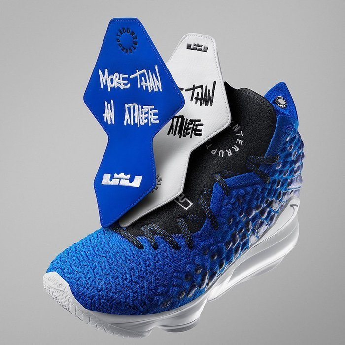 Giày Nike Uninterrupted x LeBron 17 GS 'More Than An Athlete' CU4113-400 - Ảnh 4