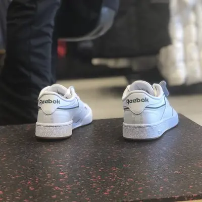 Alternative view of Giày Reebok Club C 85 'Cream White Dark Green' FW4294
