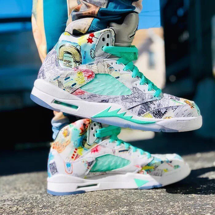 Giày Nike Air Jordan 5 Retro 'Wings' AV2405-900 - Ảnh 2