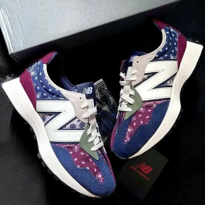 Alternative view of Giày New Balance 327 'Paisley Pack Allover Print' MS327DWU