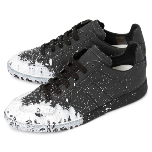 Giay Maison Margiela 'Black Spray White' S37WS0568-P4711-H5515