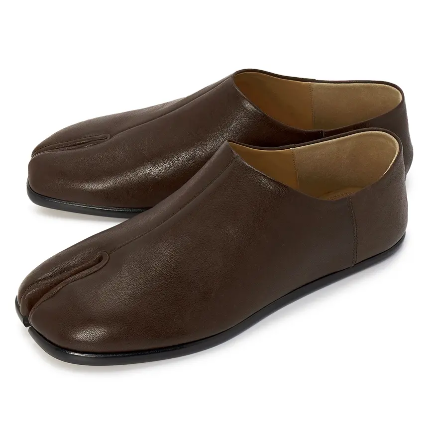 Giay Maison Margiela Tabi Slip On 'Brown' S57WR0051-PR058-T2186