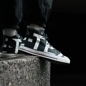 Alternative view of Giày Converse Gore Tex Chuck Taylor All Star 'Black White' 165941C