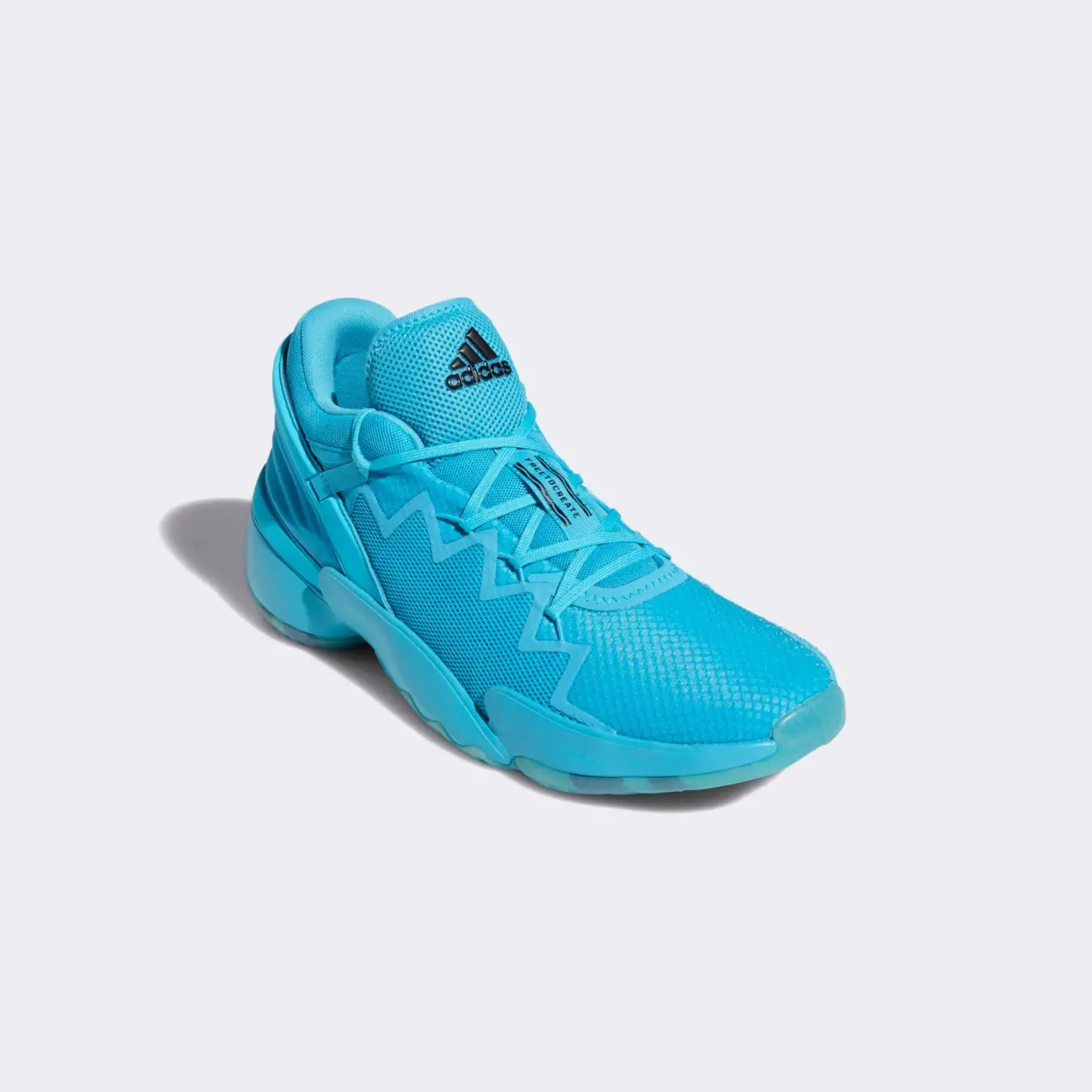 Alternative view of Giày Adidas Crayola x D.O.N. Issue #2 GCA 'Crayon Pack Signal Cyan' FW9047