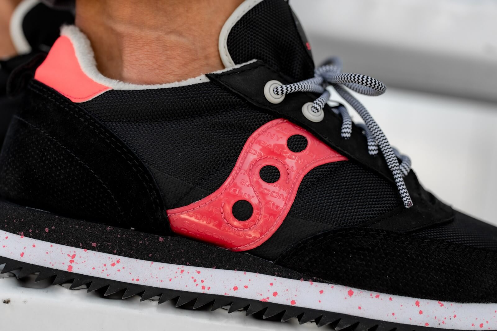 Giày Saucony Jazz Original Peak 'Black Vizi Pink' S70512-4 - Ảnh 6