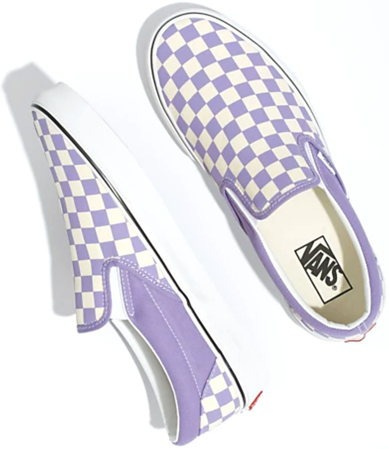 Giay Vans Classic Slip-On 'Checkerboard Chalk Violet' VN0A33TB9HM