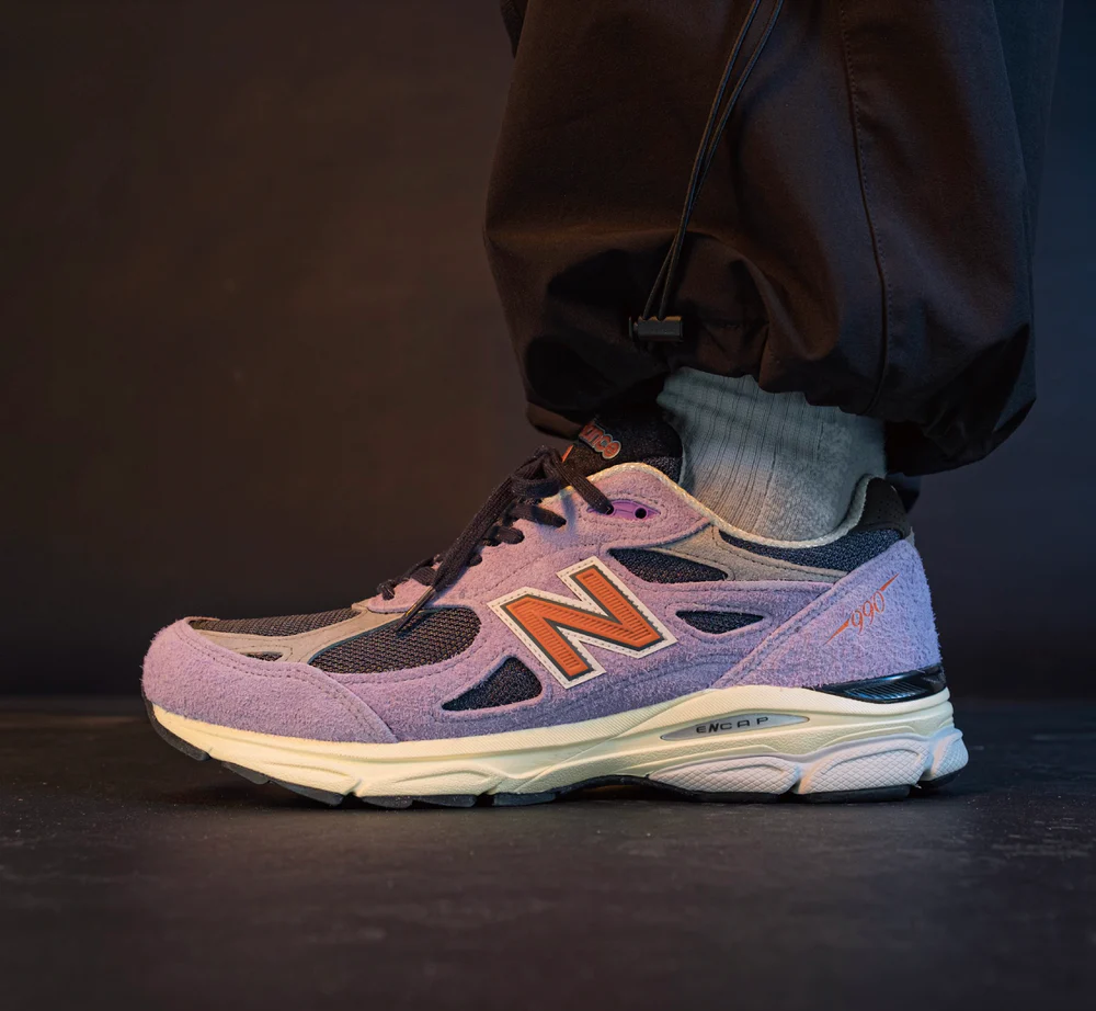 Giày New Balance 990v3 Made in USA 'Raw Amethyst' M990TD3 - Ảnh 4