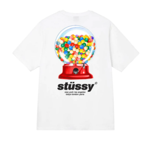 Ao Stussy Gumball T-Shirt 'White'