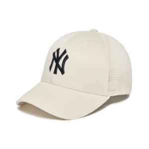 Alternative view of Mũ MLB Basic Mesh Cap NY Yankees White 3AMC00123-50CRS