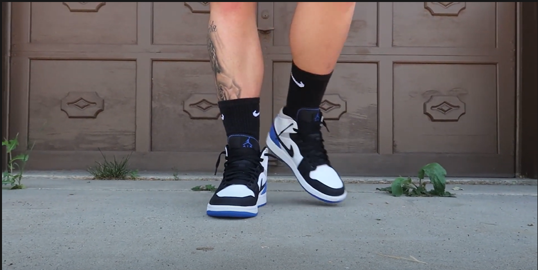 Giày Nike Air Jordan 1 Mid SE 'Union Royal' 852542-102 - Ảnh 4