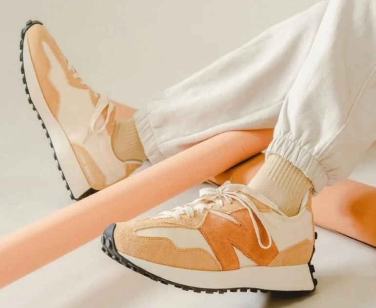 Giày New Balance 327 Macadamia Nut MS327WC - Ảnh 2