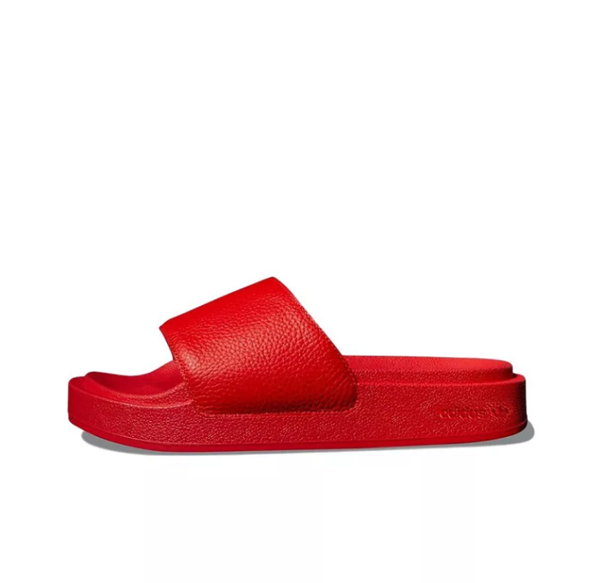Dép Adidas x Ivy Park Slide Red GX7102 - Ảnh 4