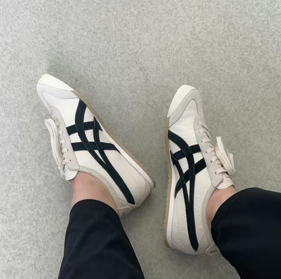Giày Onitsuka Tiger Mexico 66 'White Black' 1183B391-200 - Ảnh 4