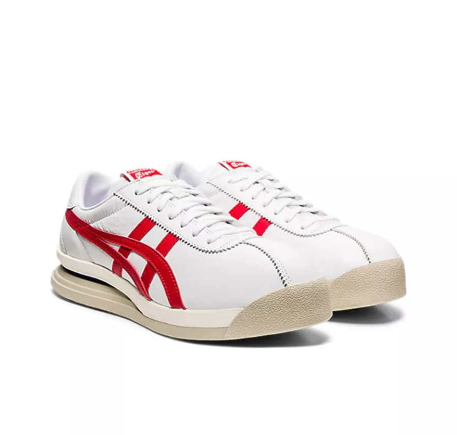 Giày Onitsuka Tiger Corsair EX White Red 1183A561-100 - Ảnh 4