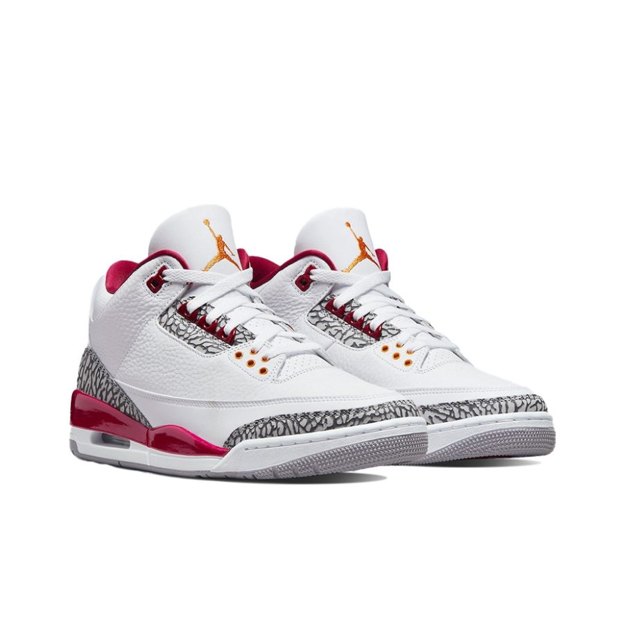 Giày Nike Air Jordan 3 Retro Cardinal Red CT8532-126 - Ảnh 8