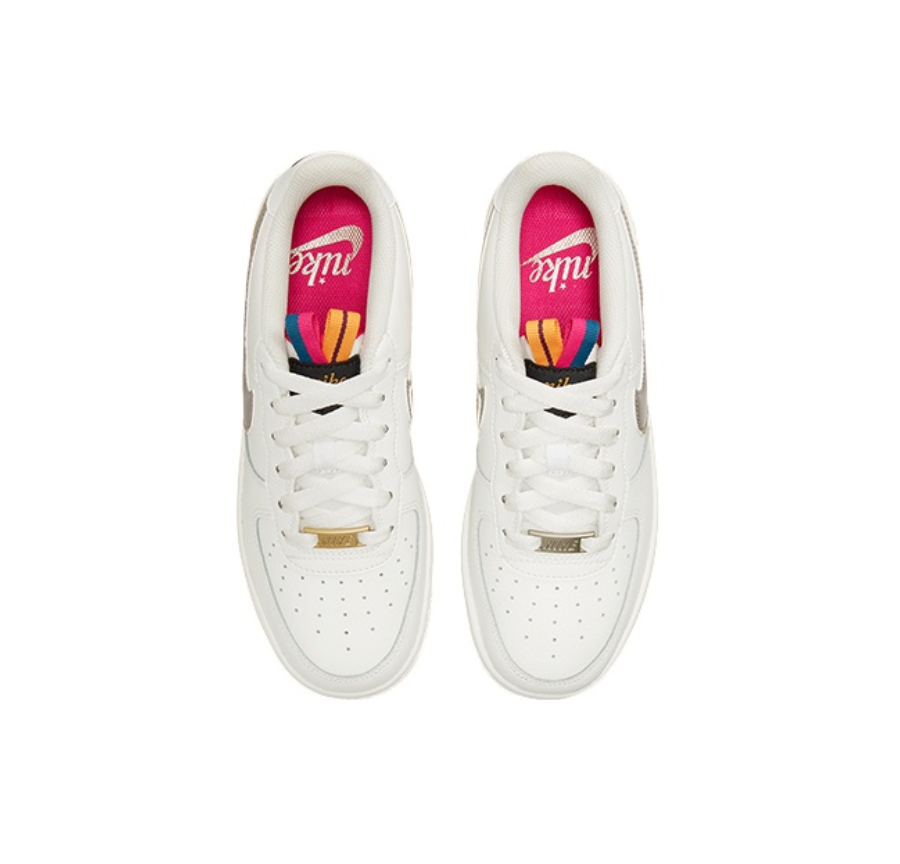 Giày Nike Air Force 1 Low Silver Gold DH9595-001 - Ảnh 3