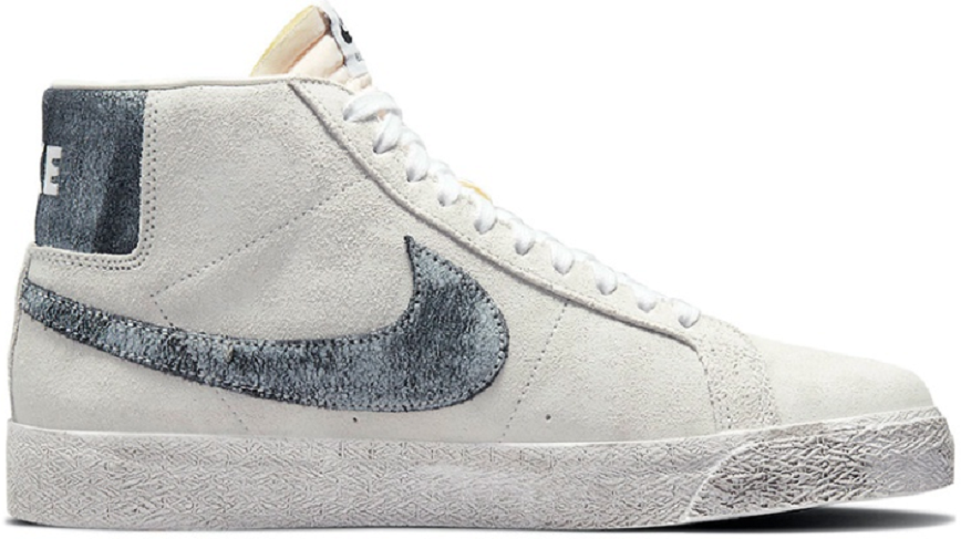 Giày Nike SB Blazer Mid Faded 'Grey Black' DA1839-002